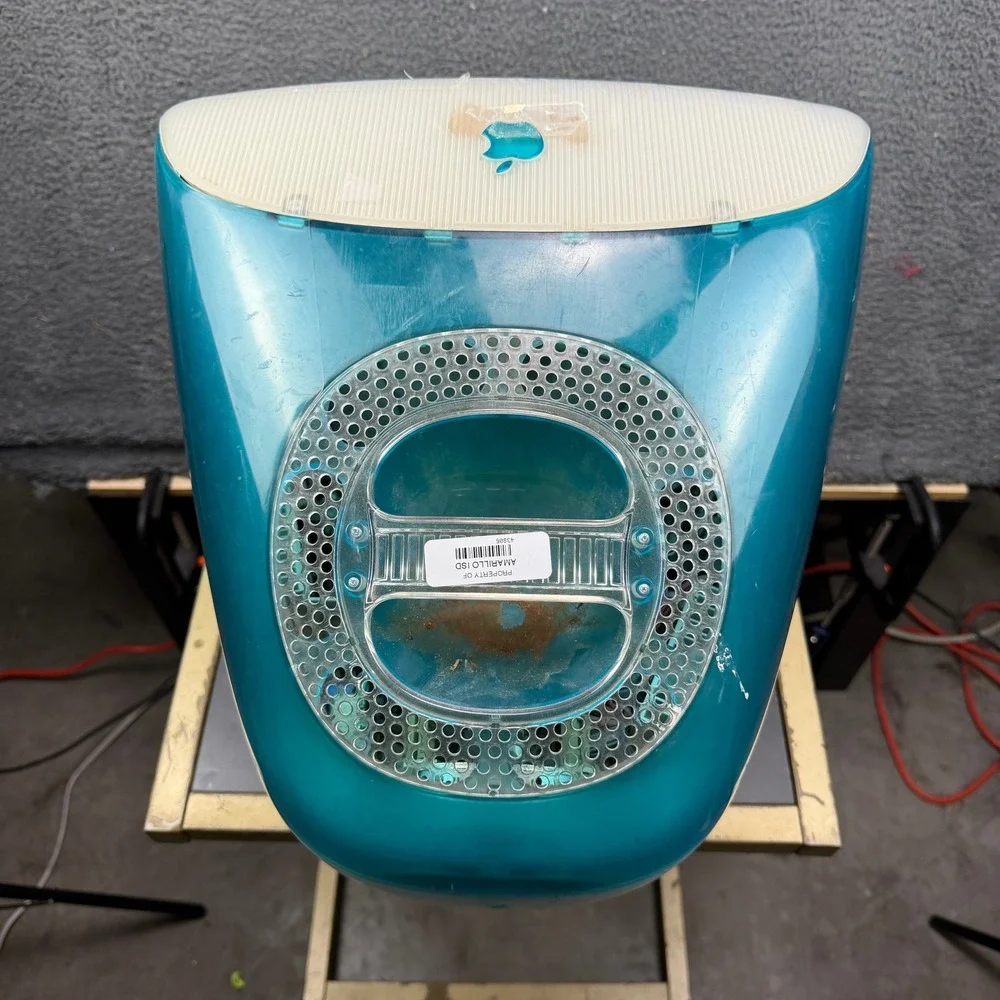Apple iMac G3 M5521 350MHz 64MB RAM 6GB HDD Bondi Blue Vintage Computer OS 9.2